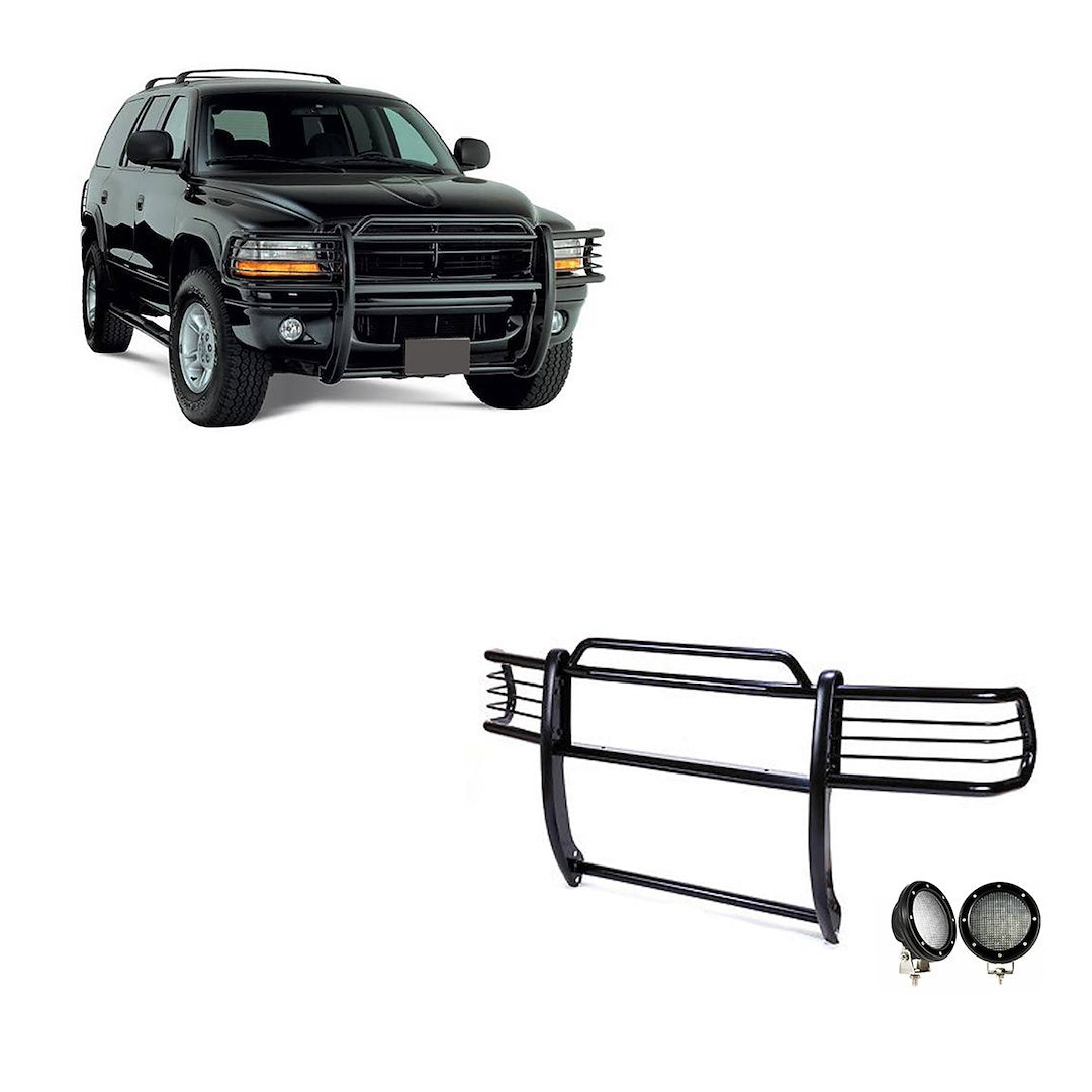 Product of Black Horse Offroad 17BH23MA-PLFB Grille Guard