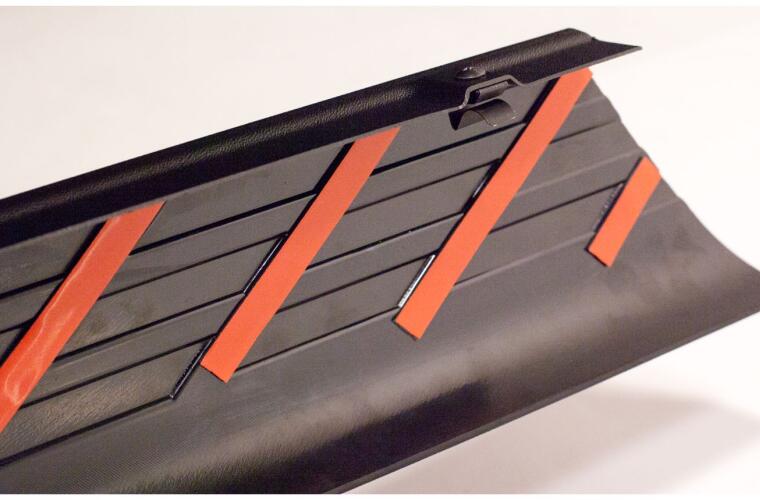 Product of Bushwacker 28509 Black Matte Textured Inside And Top Of Rail Bed Side Rail Protector