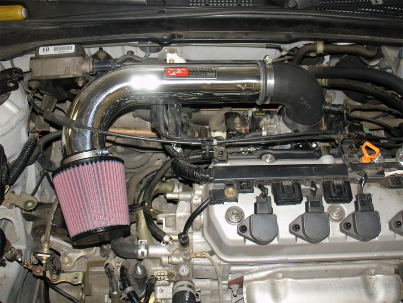 Product of Injen Technology IS1565P Polished Street Cold Air Intake w/ Blue Filter
