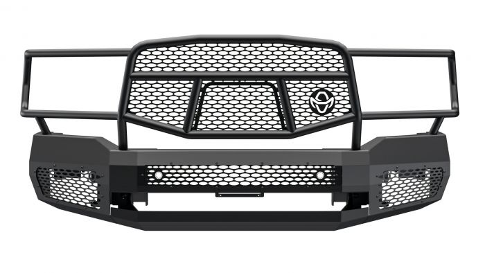 Product of Ranch Hand MFD191BM1 Midnight Series Steel Matte Bumper