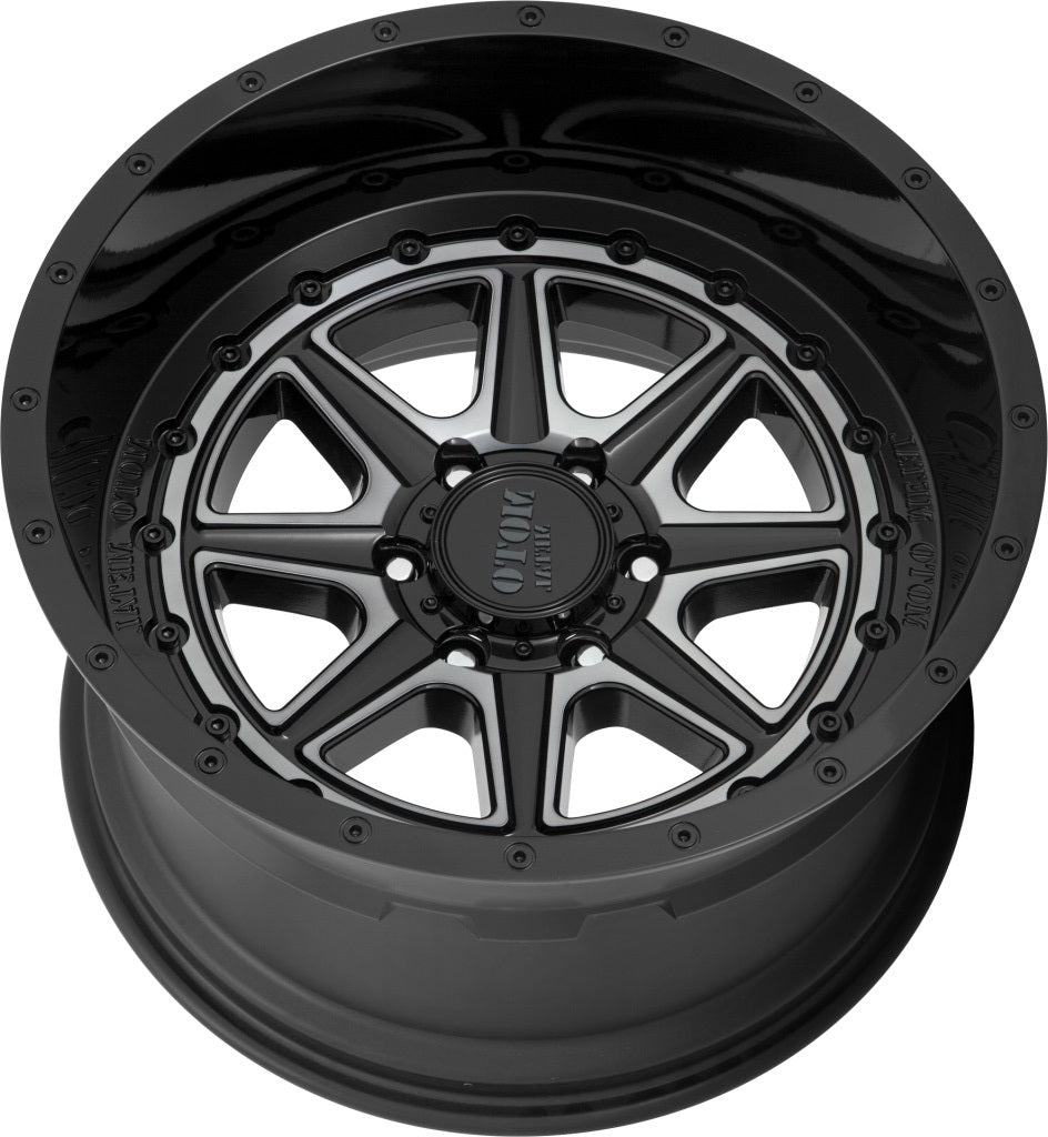 Product of Moto Metal Wheels 20x10 Black With Gray Tinted Accents Wheel - 6x5.31 Bolt Pattern