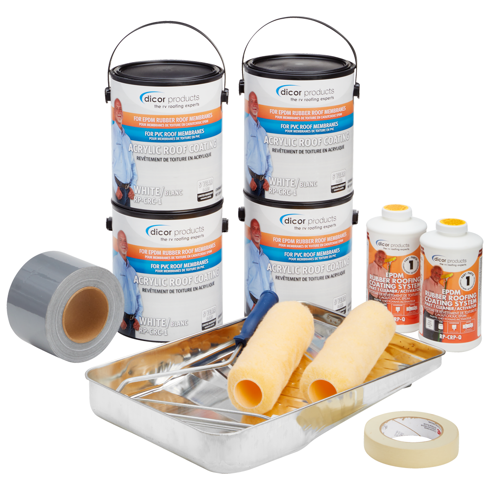 Product of Dicor Corp. Rp-Rrk-30 Rubber Roof Care Kit