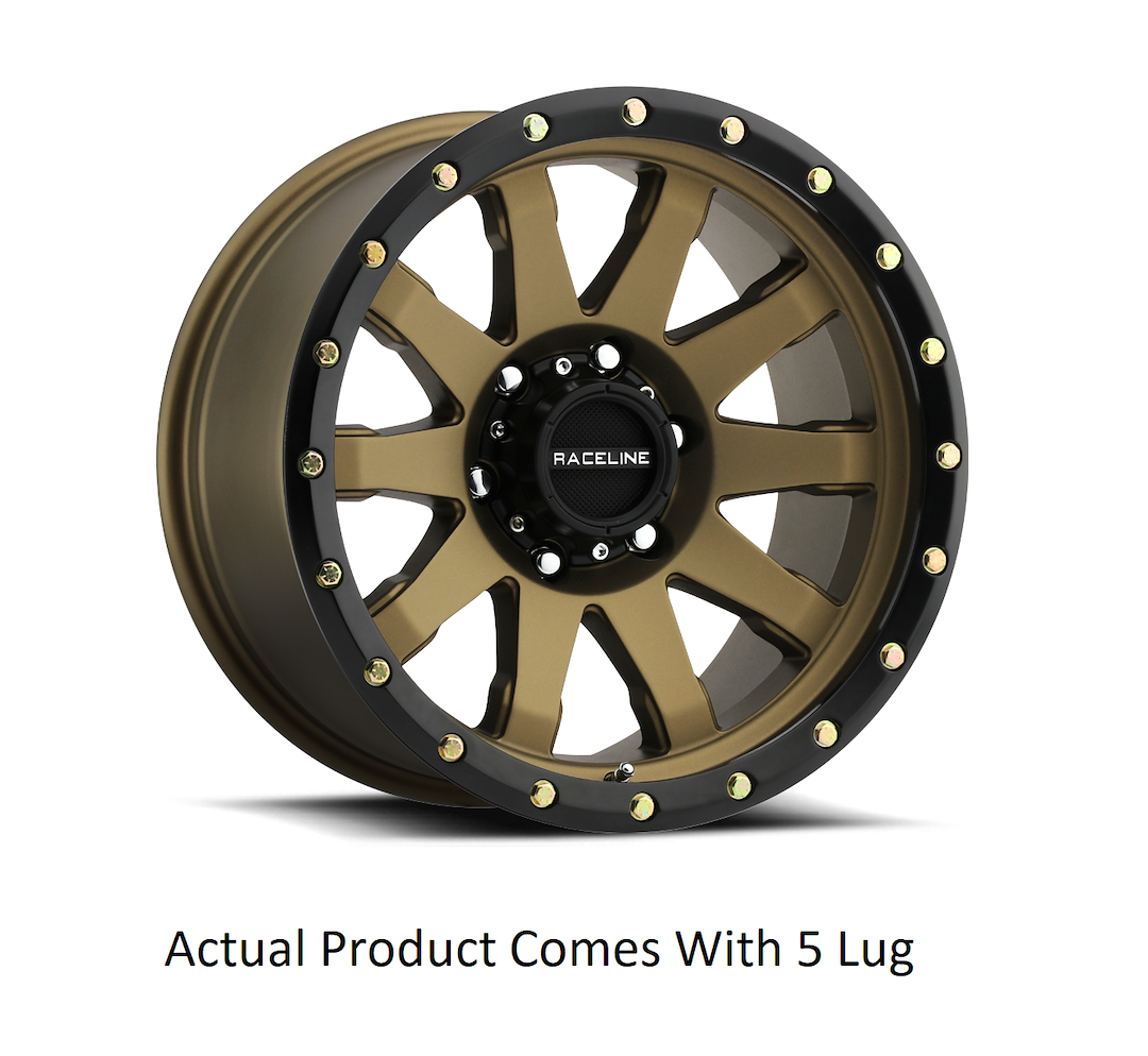 Product of Raceline 20x9 Bronze Wheel - Not Applicable Bolt Pattern
