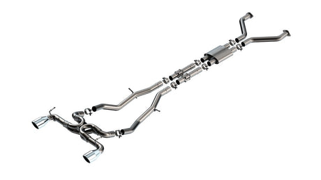 Product of Borla 140930 ATAK ® Series Cat Back System Dual Exhaust System Kit
