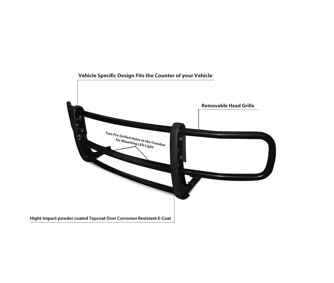 Product of Black Horse Offroad 17NINVMA Grille Guard