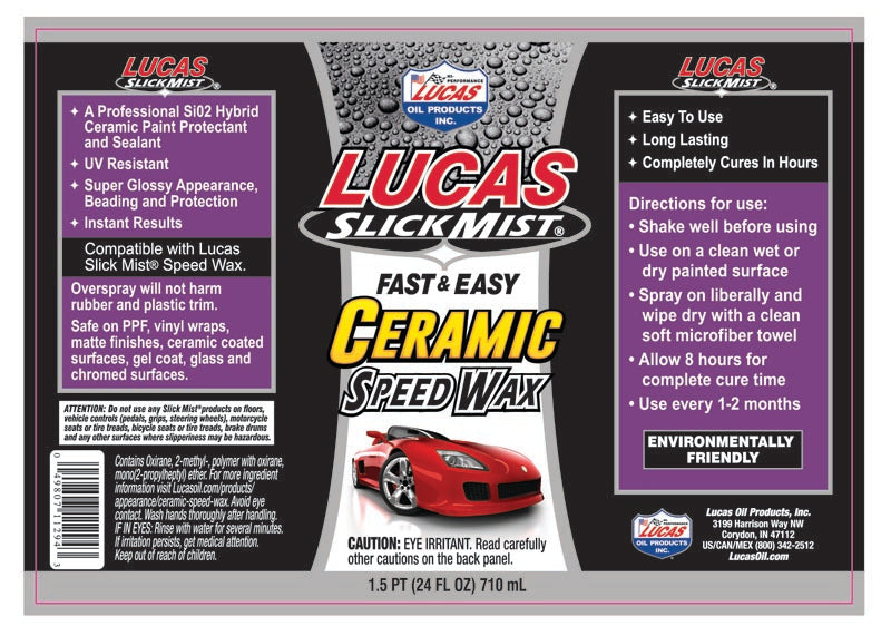 Product of Lucas Oil 11294 Car Wax