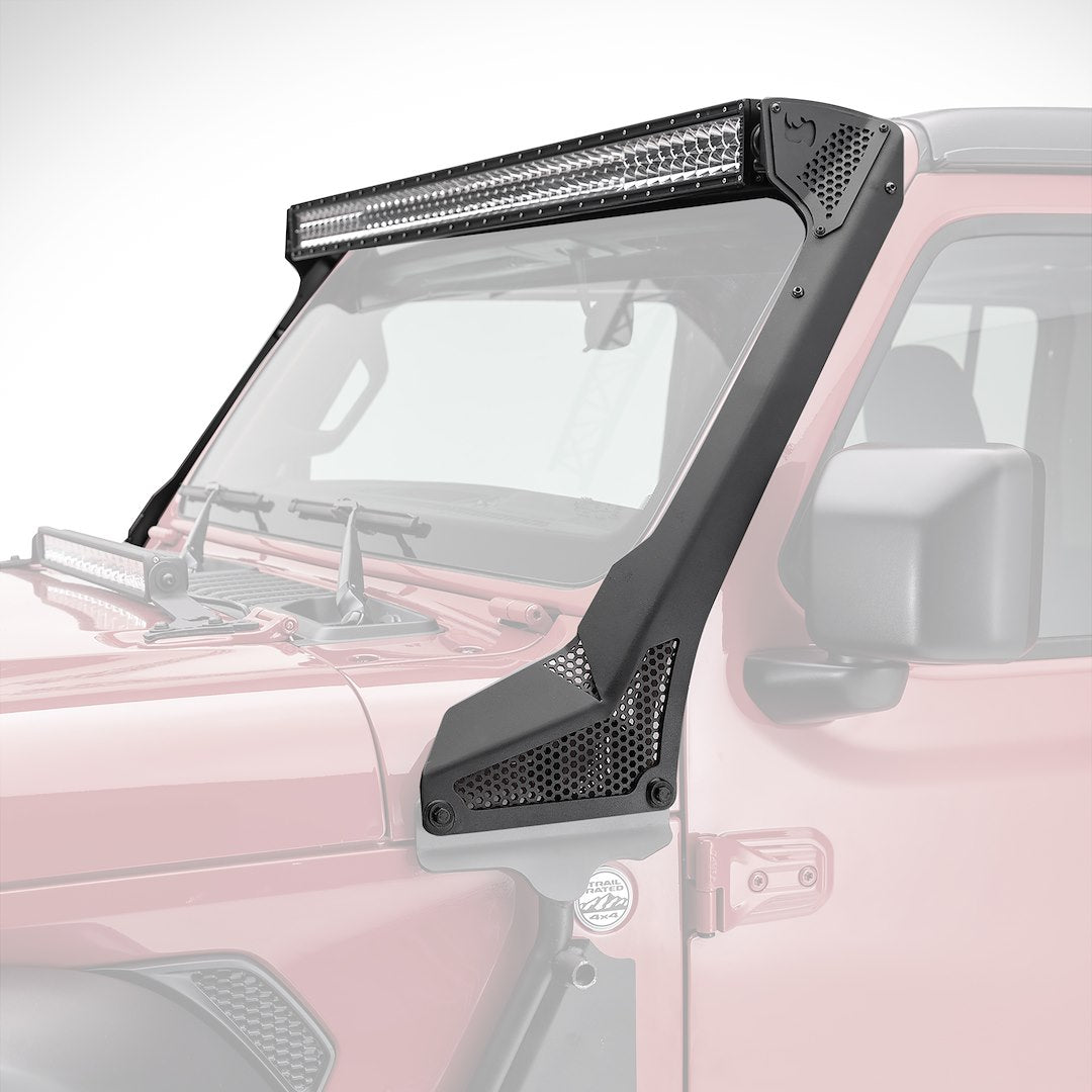 Go Rhino 730500t Light Bar Mounting Kit||gr_Windshield_730500t_Jl-Jt_001.Jpg||86||g26730500t||892688