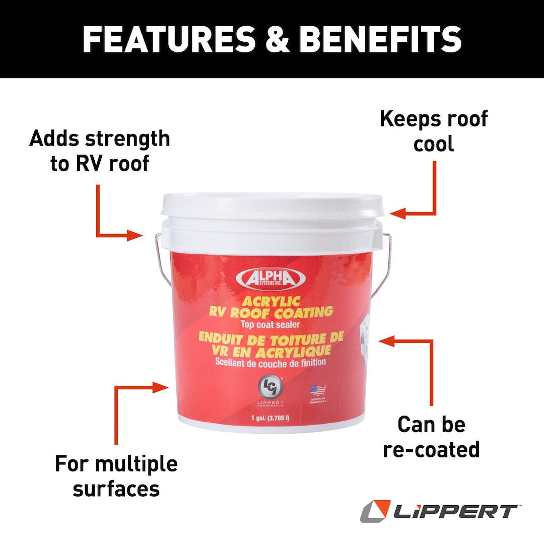 Product of Lippert Components 862401 Roof Coating