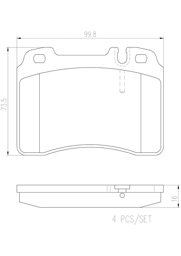 Brembo P50022n Brake Pad||p50022n-D.Jpg||86||brmp50022n||1083191