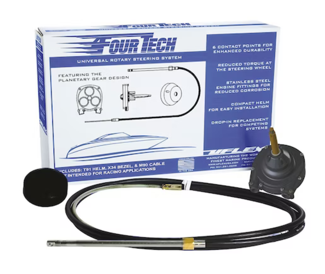 Product of Uflex Fourtechblk10 Helm Steering System