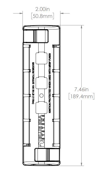 Product of Blue Sea 5196-Bss Fuse Block
