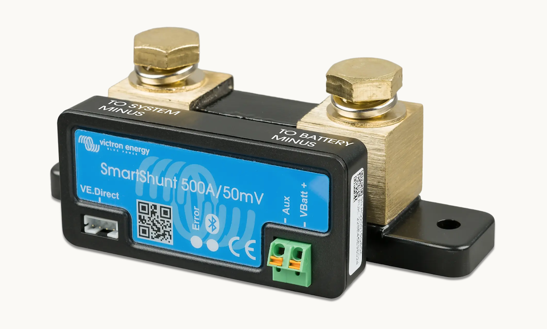 Victron Energy Shu050150050 Battery Monitor||smartshunt500a-50mvleft.Png||86||vicshu0501500||1789383