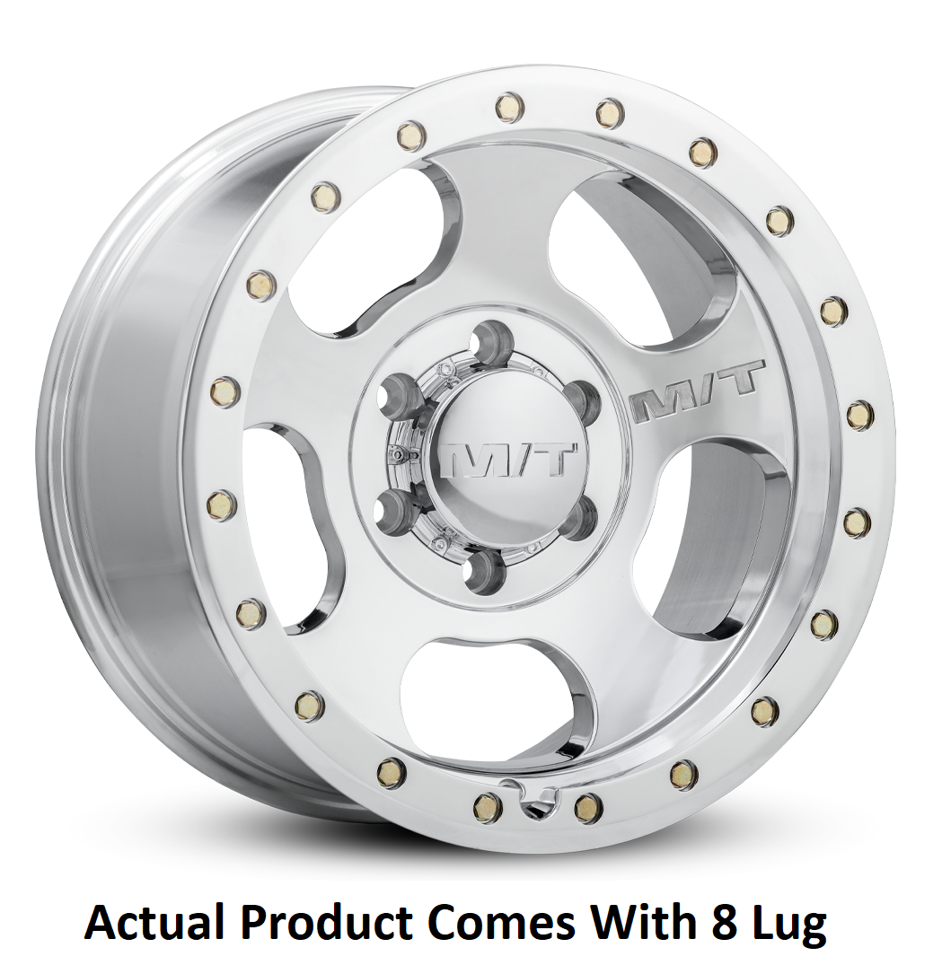 Mickey Thompson Wheel 226100452 Wheel||canyon-Pro-Polished With Simulated Beadlock Ring_8 Lug.Png||85||m53274666||2334090