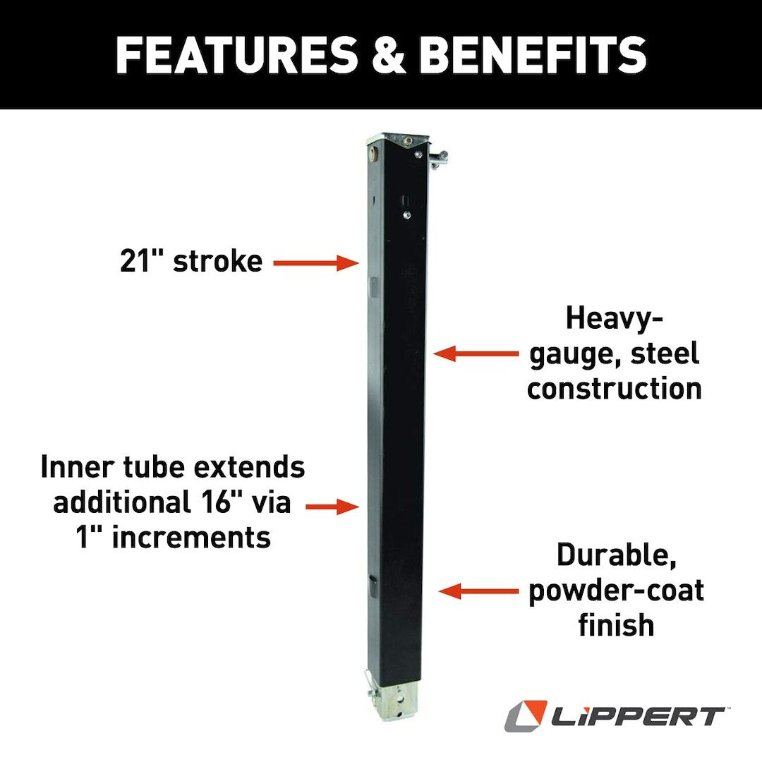Product of Lippert Components 179014 Trailer Landing Gear Leg
