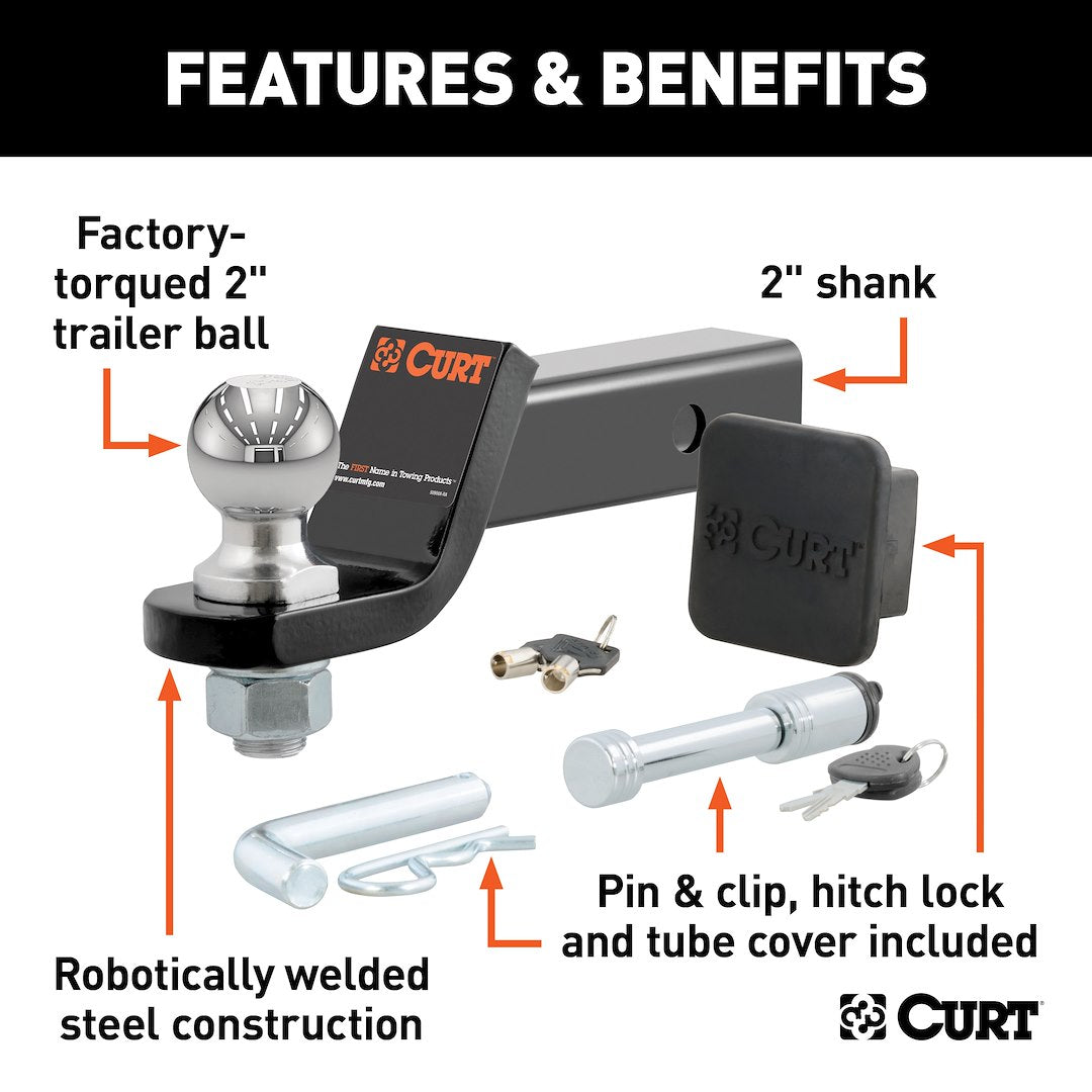 Curt 45534 Trailer Hitch Accessory Kit||45534_3008x1990_Fa.Jpg||86||c9345534||1349507