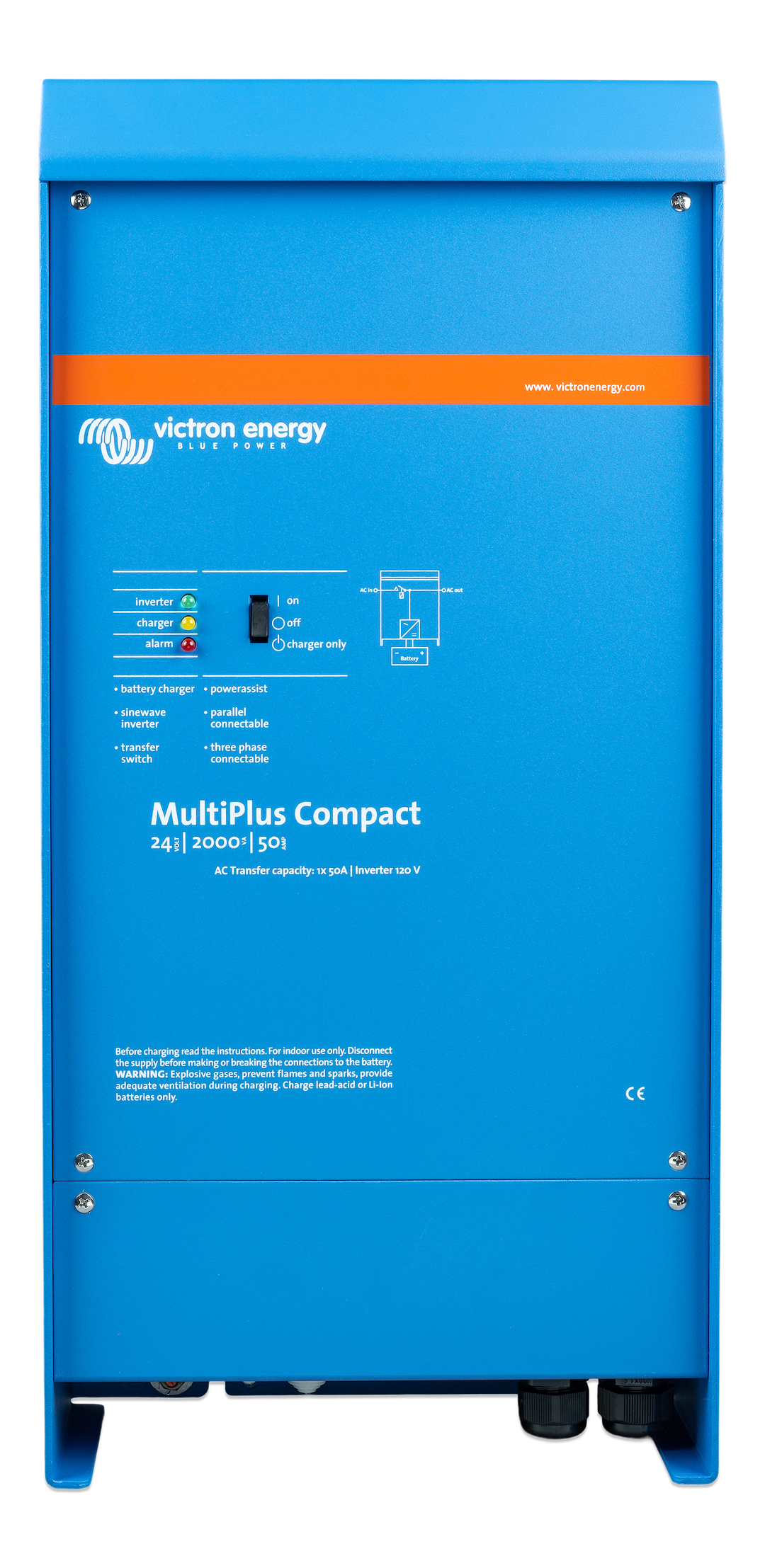 Victron Energy Cmp242200100 Power Inverter/ Battery Charger||||85||viccmp2422001||1922425
