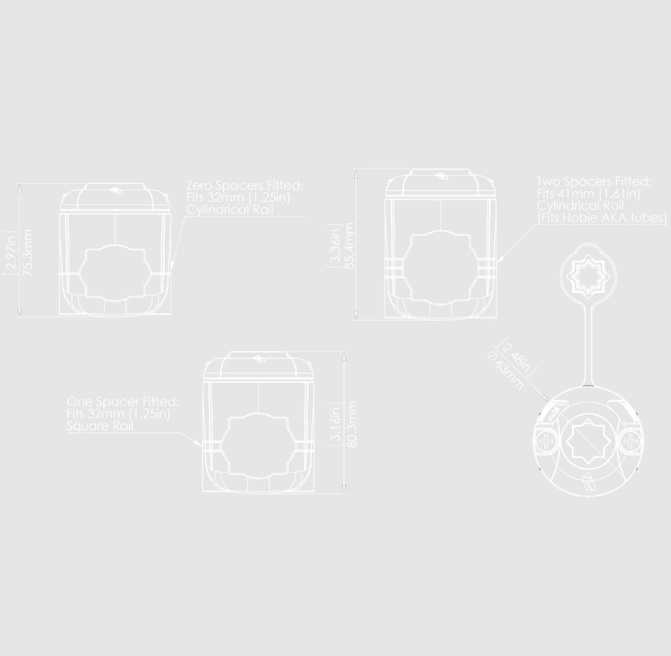 Railblaza 03-4013-21 Multi Purpose Accessory Mount||03-4013-21_1.Jpg||86||rai03401321||1739368