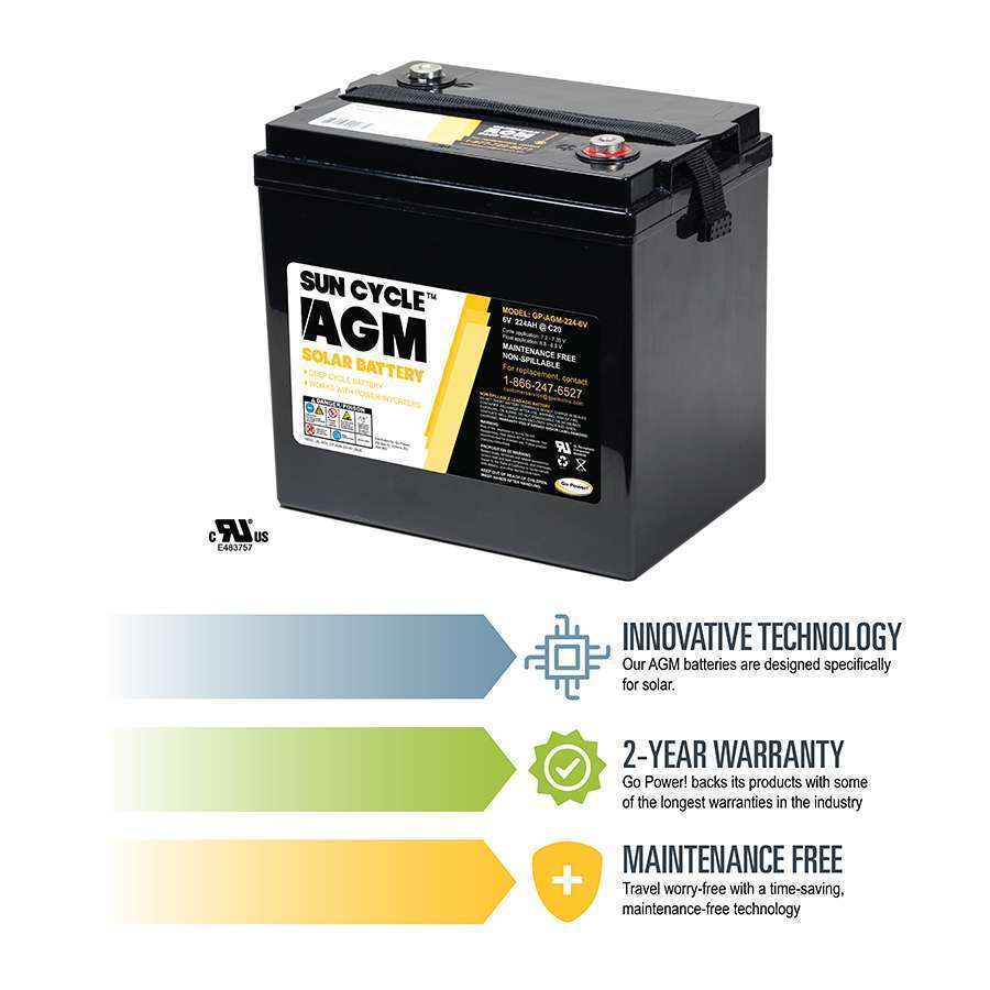 Product of Go Power 77606 Battery