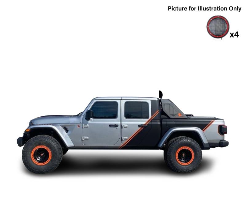 Black Horse Offroad Virb09b-Plfr Truck Bed Bar||virb09b-Plfr_8.Jpeg||92||blkvirb09bpfr||2239575