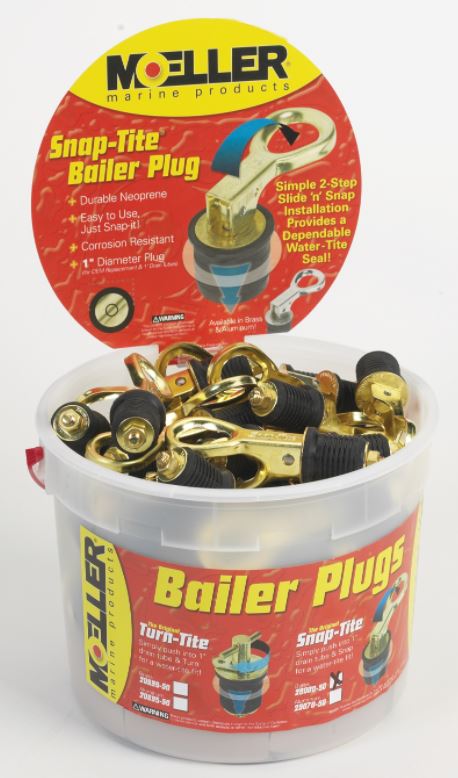 Product of Moeller Marine Products 029000-001 Boat Drain Plug