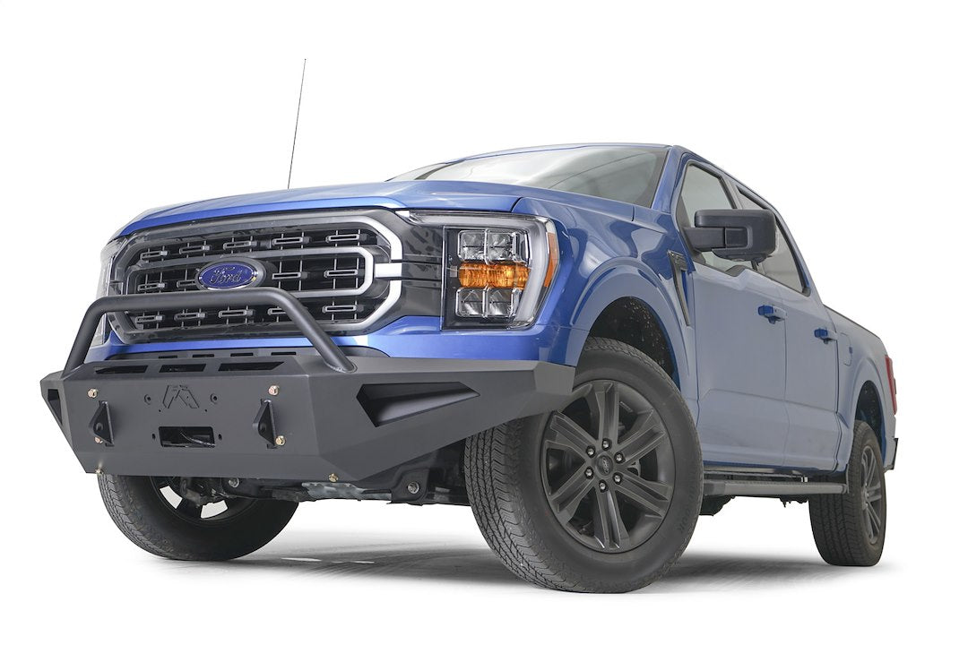 Product of Fab Fours FF21-RS5162-1 Red Steel Steel Matte Powder Coated Bumper