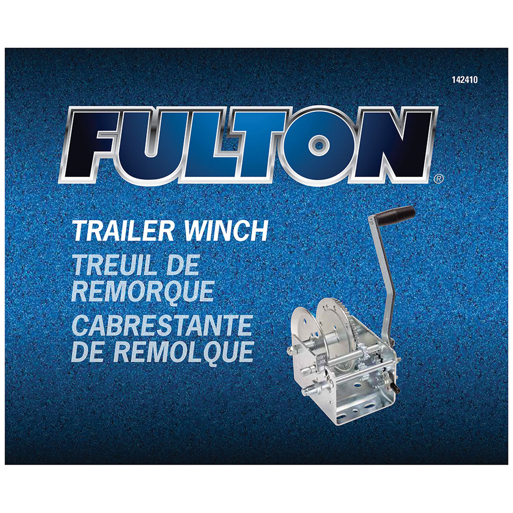 Product of Fulton 142410 Trailer Boat Winch