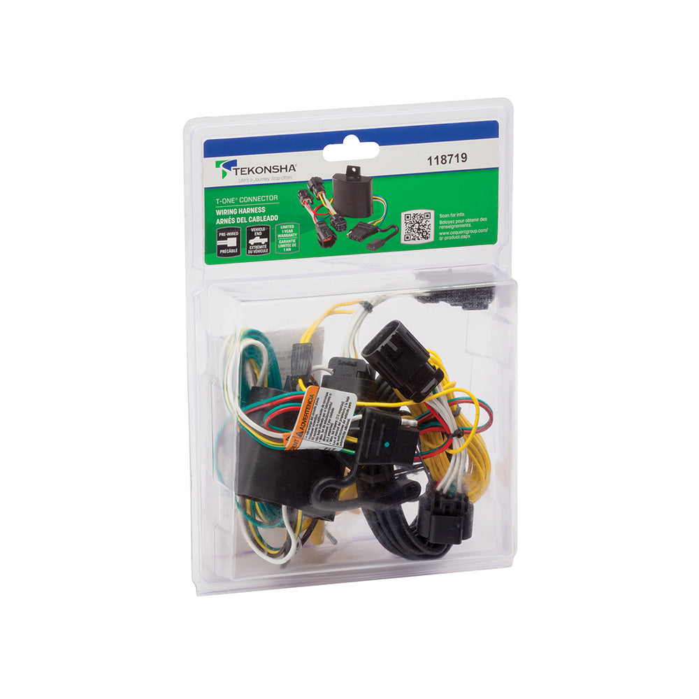 Product of Tekonsha 118719 Vehicle End 4 Flat Trailer Wiring Connector