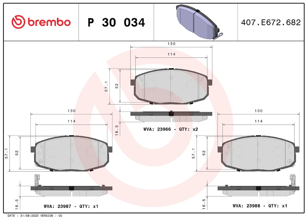 Brembo P30034 Brake Pad||p30034_3.Png||88||brmp30034||1684570
