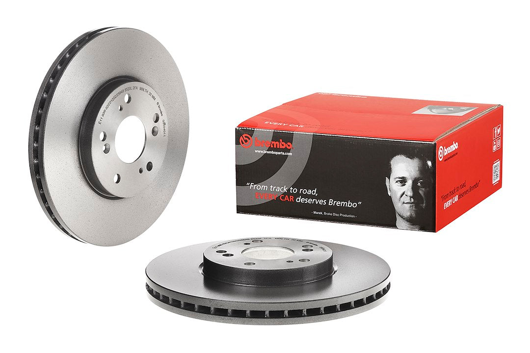 Product of Brembo 09884011C02 Vented 1 Piece Brake Rotor
