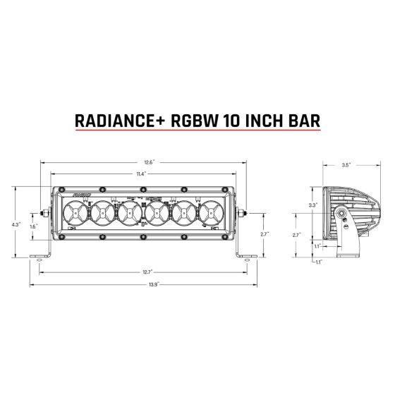 Product of Rigid Lighting 210053 Light Bar