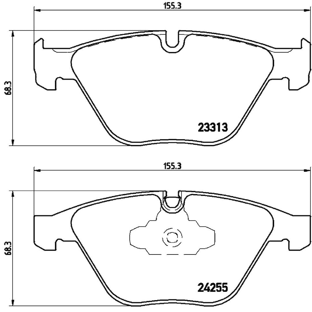 Brembo P06055 Brake Pad||p06055_Drw.Jpg||92||brmp06055||1752324