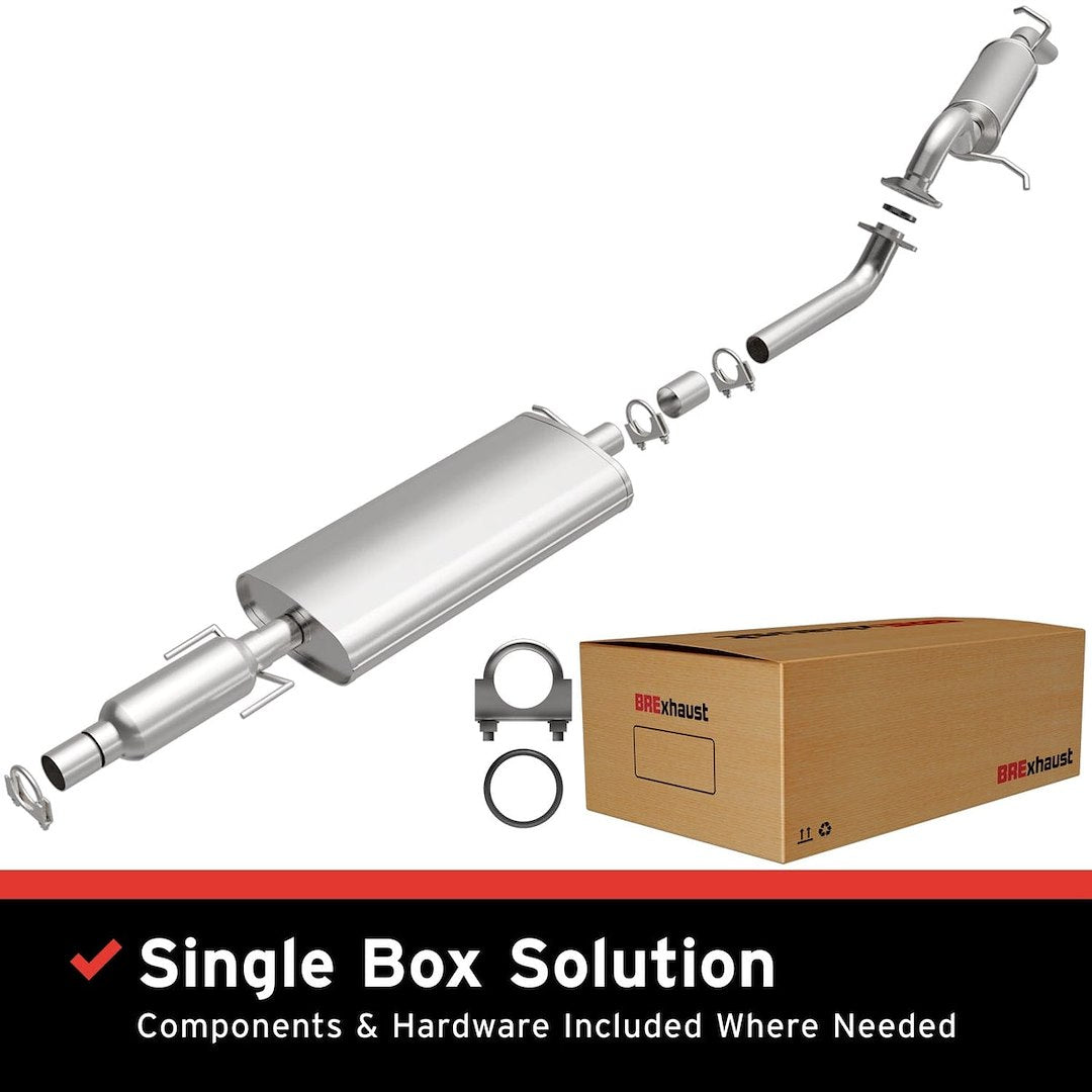 Product of BRE Exhaust 106-0062 Direct-Fit Exhaust Series Cat-Back System Exhaust System Kit
