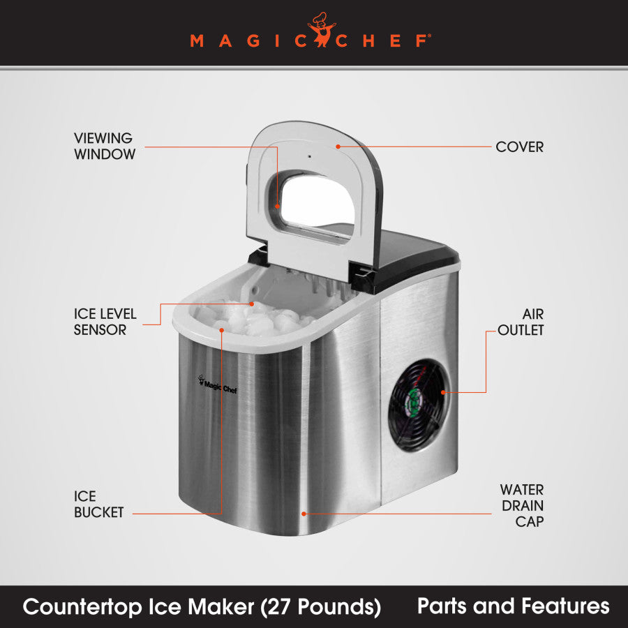 Magic Chef Mcim22st Ice Machine||||92||mgcmcim22st||1910002