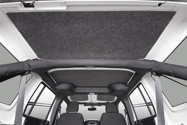 Product of BedRug HLJL182DRK Dark Gray Carpet-Like Polypropylene Headliner