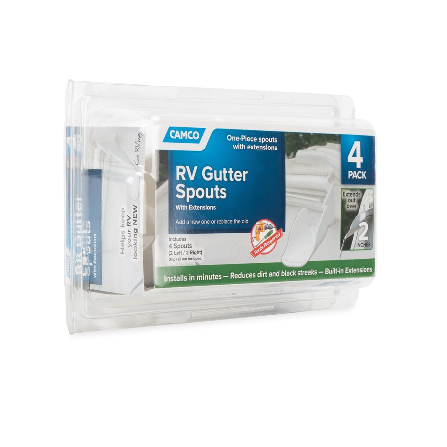 Camco 42134 Drip Rail Gutter Spout||42134_5.Jpg||90||c1w42134||1037519