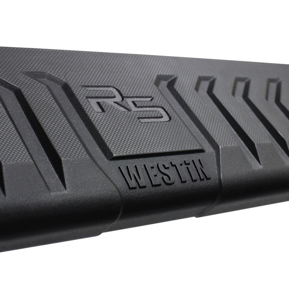 Product of Westin Automotive 28-534585 Black Powder Coated Oval Nerf Bar - Truck Wheel To Wheel