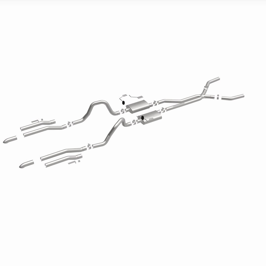 Product of Magnaflow Performance 19303 Street Cat-Back System Dual Exhaust System Kit
