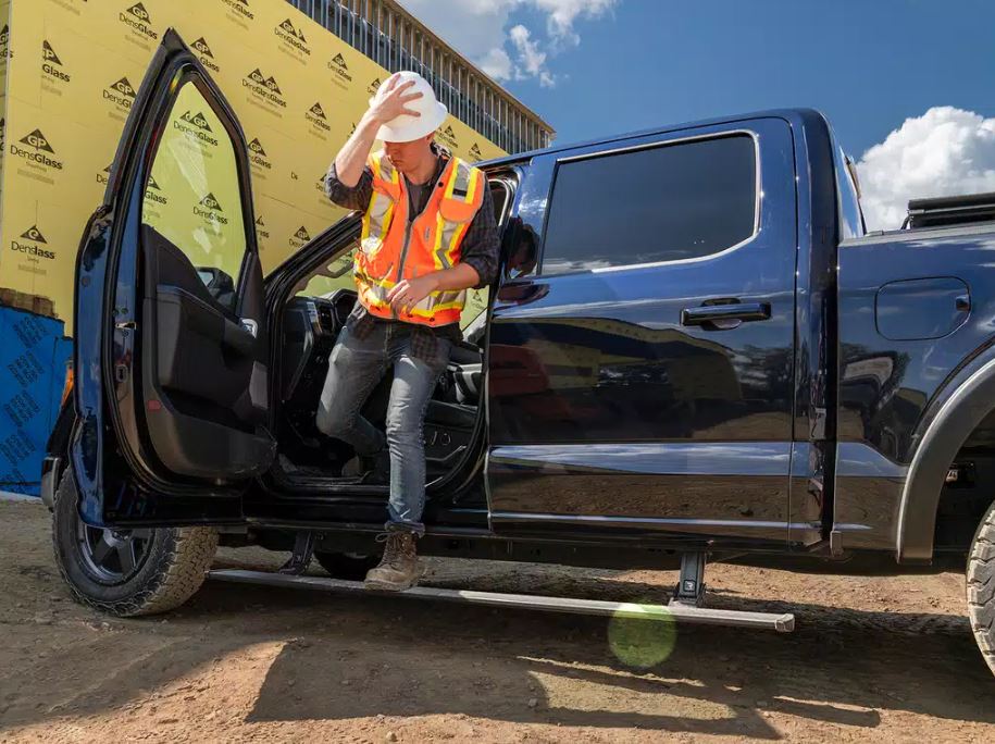 Product of Amp Research 76160-01A PowerStep ™ Running Board