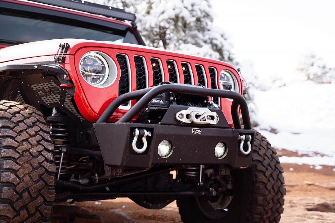 Product of DV8 Offroad FBJL-04 Steel Powder Coated Bumper
