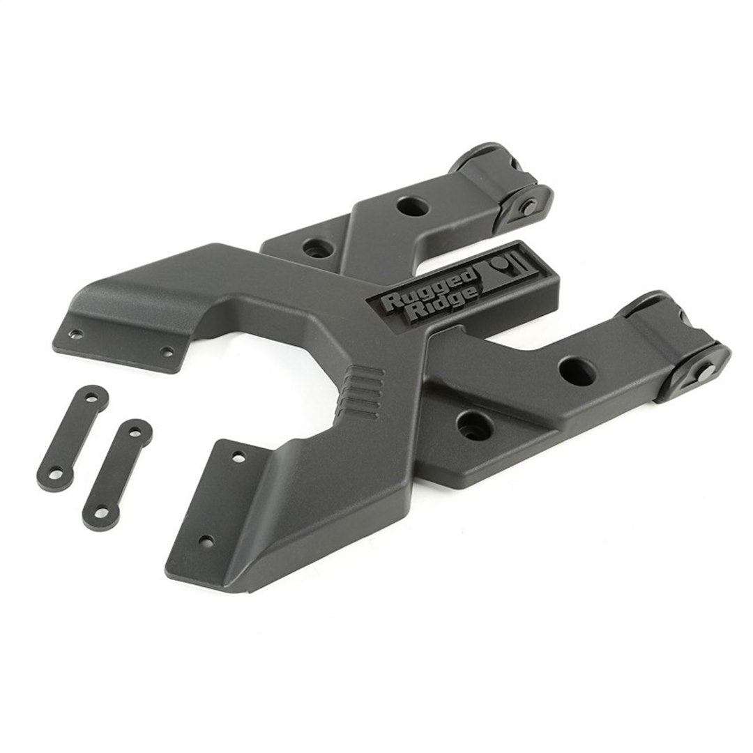 Rugged Ridge 11546.51 Spare Tire Carrier Reinforcement Bracket||11546_51_Alt1.Jpg||86||o311154651||1625303