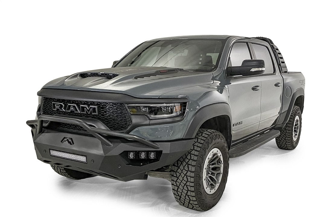 Product of Fab Fours DX21-V4552-1 Vengeance Steel Powder Coated Bumper