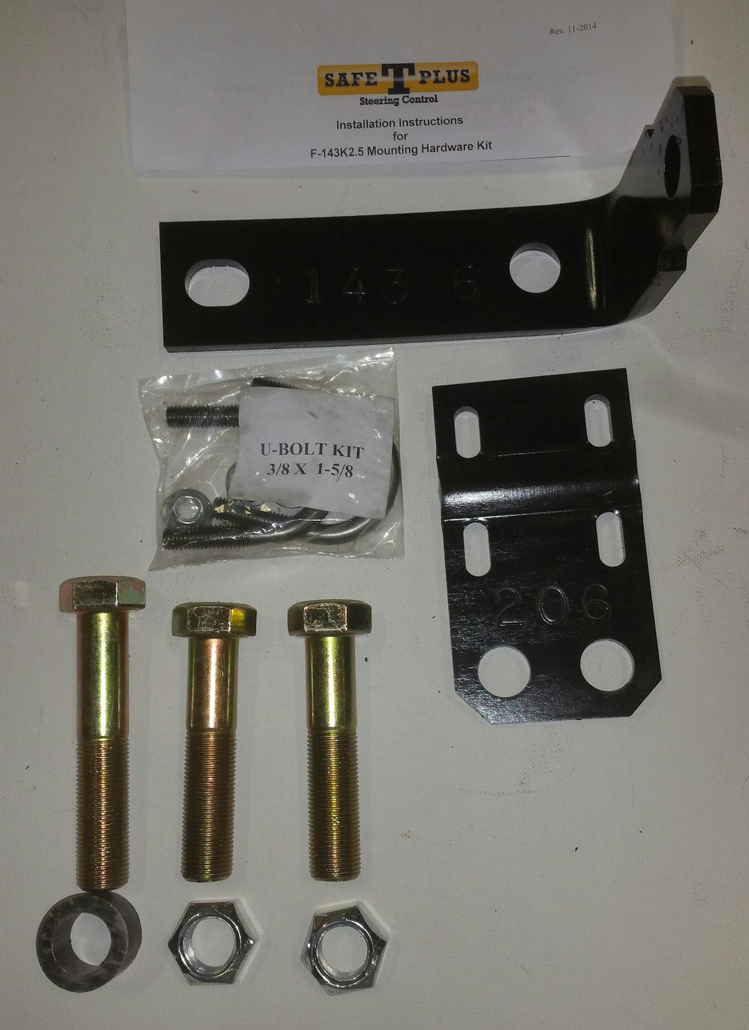 Safe-T-Plus F-143k2.5 Steering Stabilizer Bracket||f-143k2.5.Jpg||85||u6bf143k25||2147016
