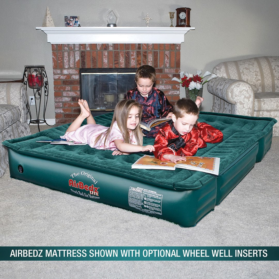 Airbedz By Pittman Outdoors Ppi-Pvac5 Truck Bed Air Mattress Wheel Well Insert||airbedz_200 Series_Kids On Mattress Indoors_1500x1500.Jpg||87||abzppipvac5||1526938