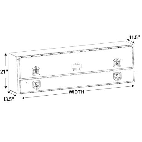 Buyers Products 1725651 Tool Box||1705640_1725640_Drawing.Jpg||90||b831725651||1654969