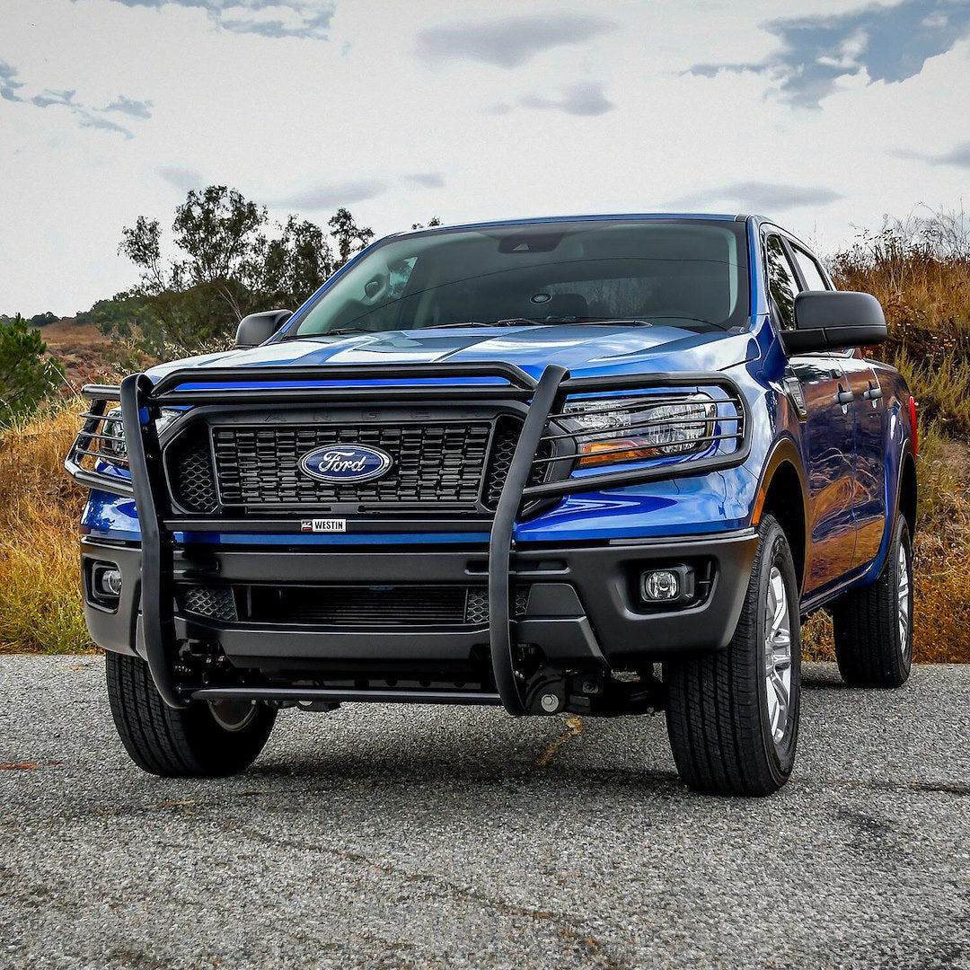 Product of Westin Automotive 40-3985 Grille Guard 1-Piece Black Powder Coated