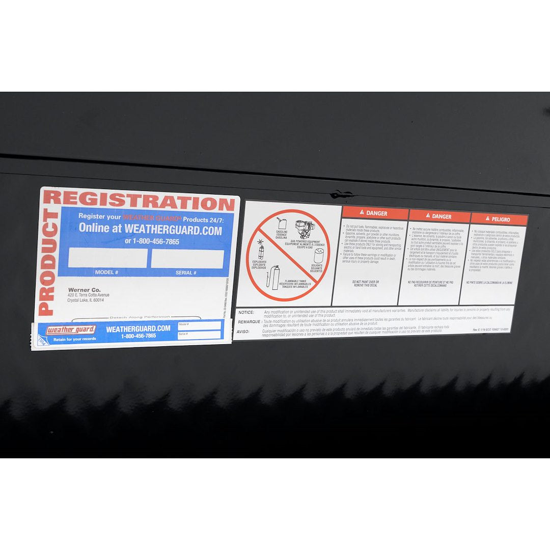 Product of Weather Guard (Werner) 184-5-04 Low Profile Toolbox