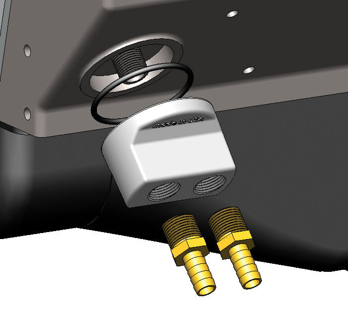 Product of Derale 15748 Oil Filter Relocation Kit