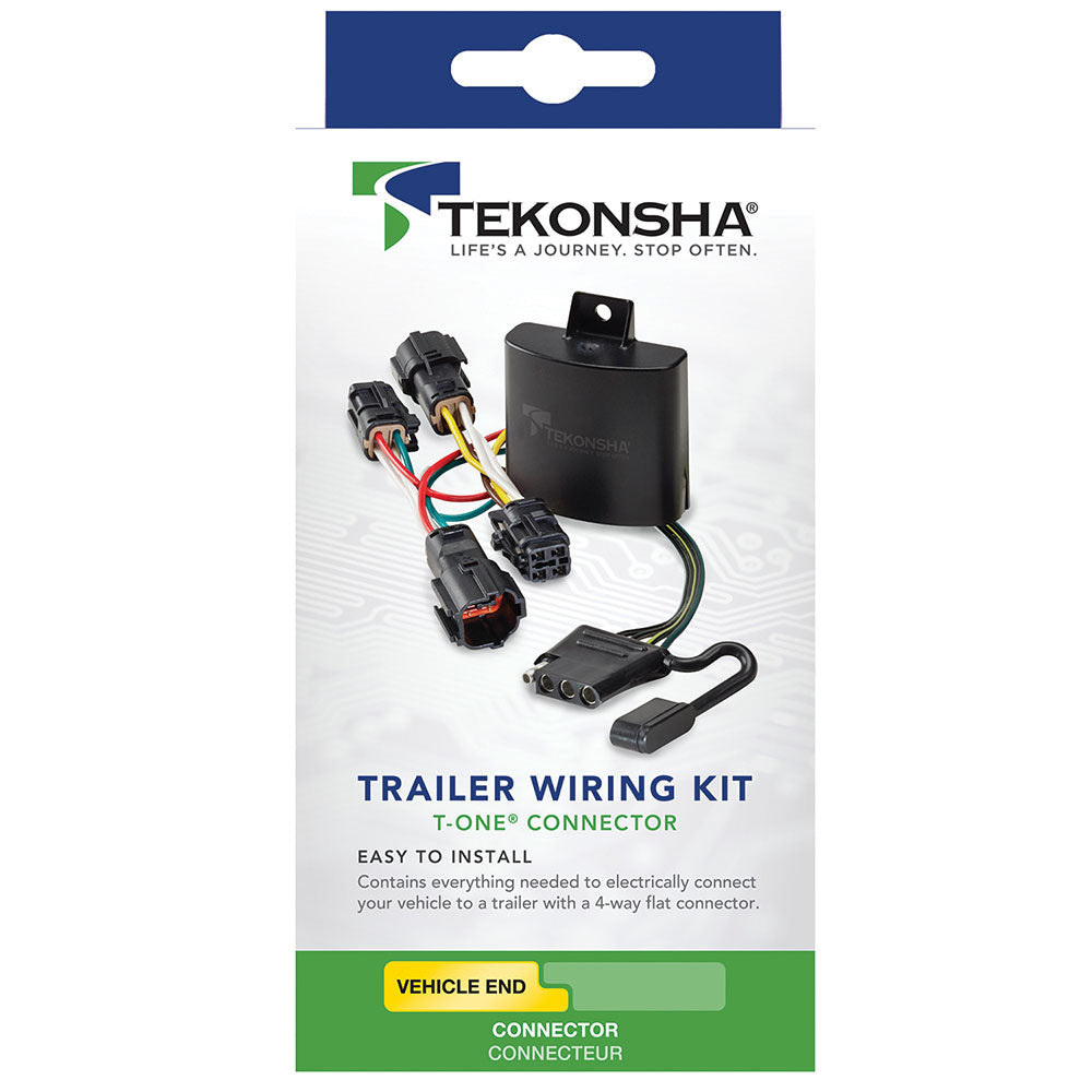 Product of Tekonsha 118790 Vehicle End 4 Flat Trailer Wiring Connector