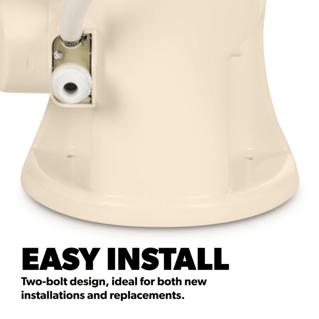 Product of Dometic 302310083 Permanent Full Bowl Flush Toilet , 18 Inch