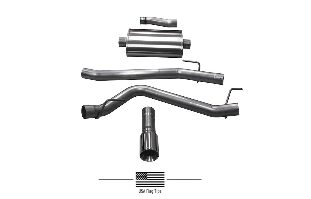 Product of Corsa Performance 21060USA Sport Cat Back System Single Exhaust System Kit